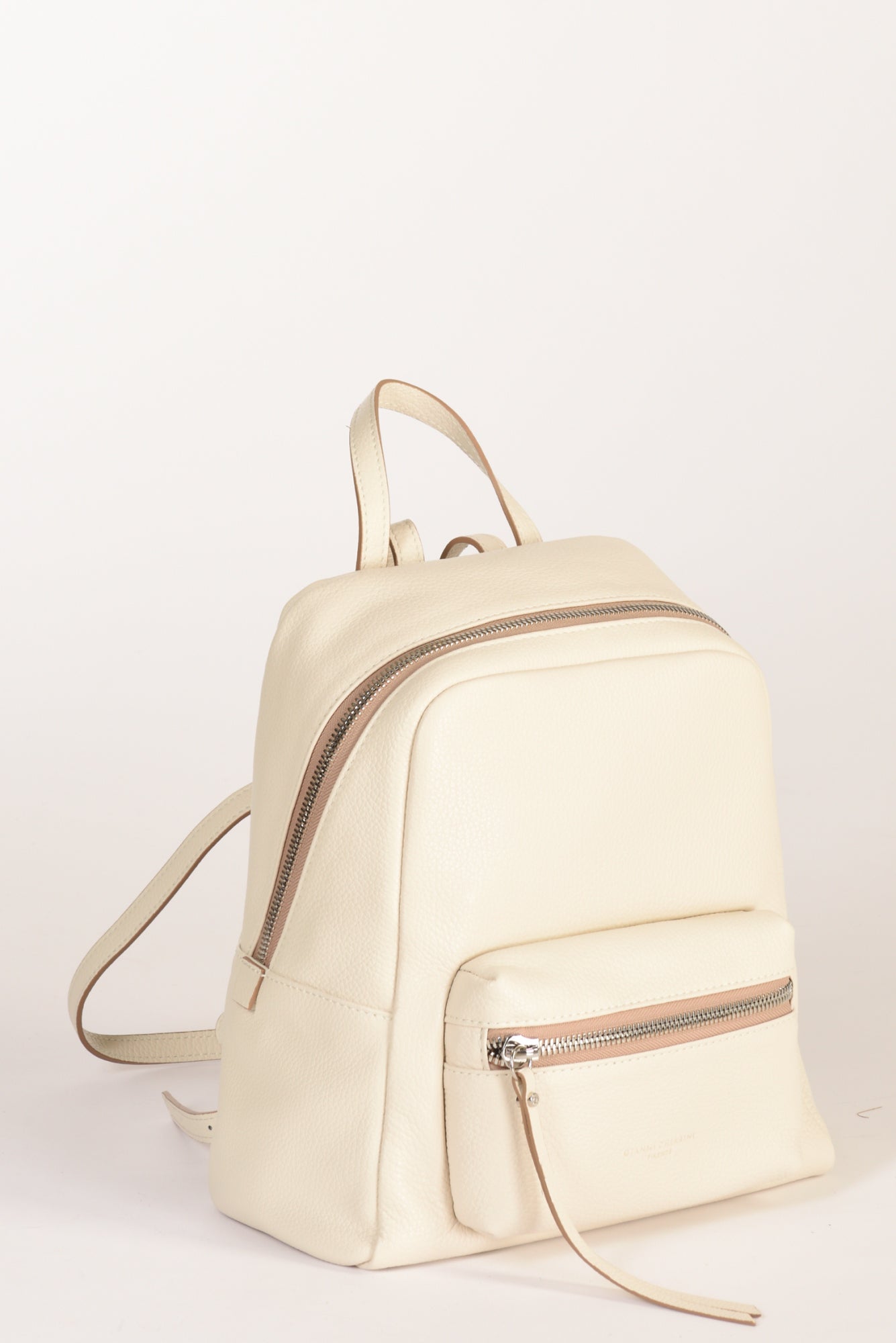 Gianni Chiarini Zaino Luna Bianco Naturale Donna