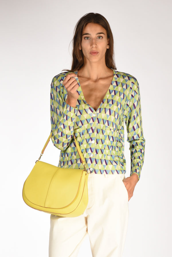 Gianni Chiarini Borsa Helena Round Giallo Donna-2