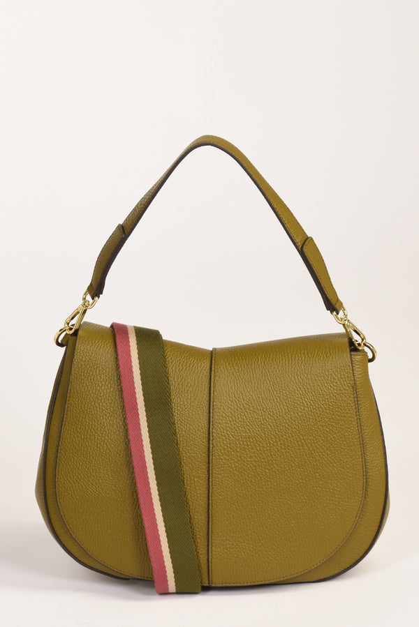 Gianni Chiarini Borsa Helena Round Verde Olivo Donna