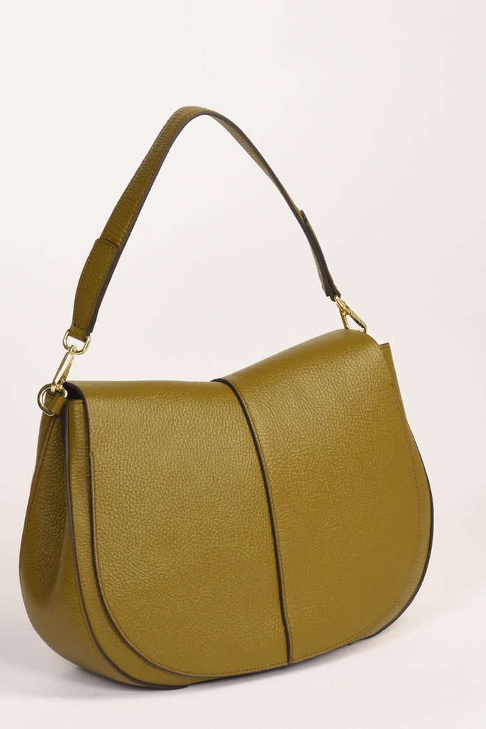 Gianni Chiarini Borsa Helena Round Verde Olivo Donna - 3