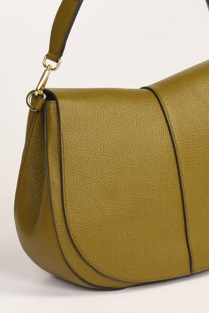 Gianni Chiarini Borsa Helena Round Verde Olivo Donna - 4