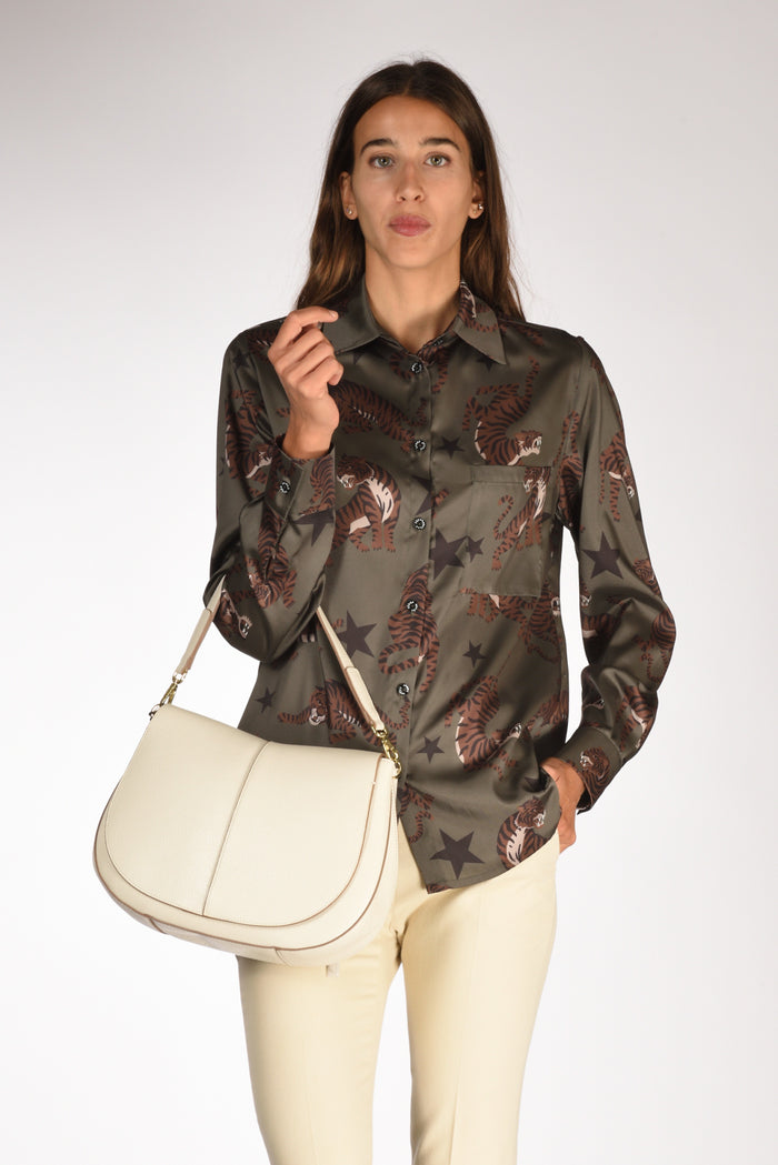 Gianni Chiarini Borsa Helena Round Bianco Naturale Donna - 2