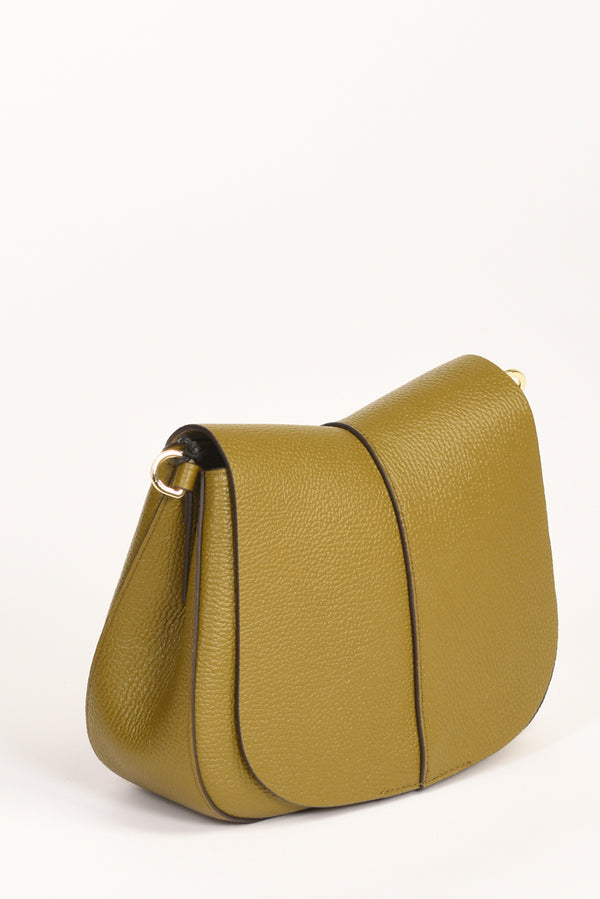 Gianni Chiarini Borsa Helena Round Verde Olivo Donna-2