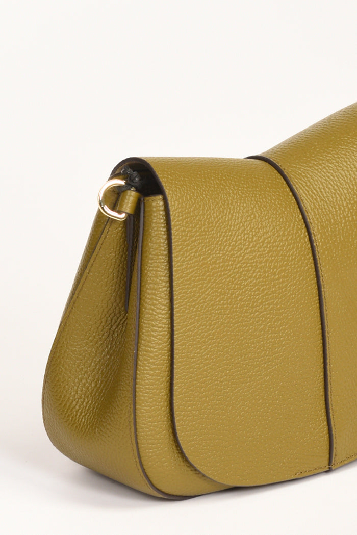 Gianni Chiarini Borsa Helena Round Verde Olivo Donna - 3