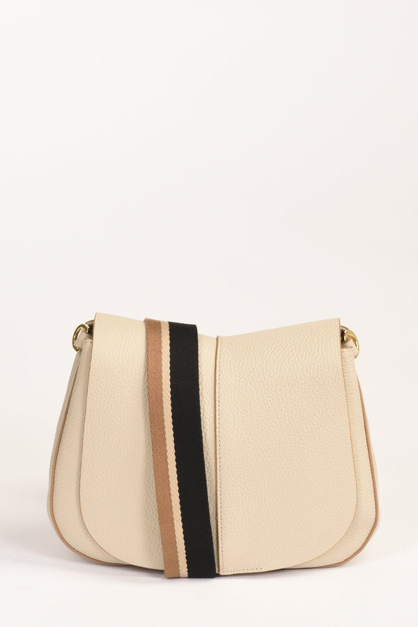 Gianni Chiarini Borsa Helena Round Beige Chiaro Donna