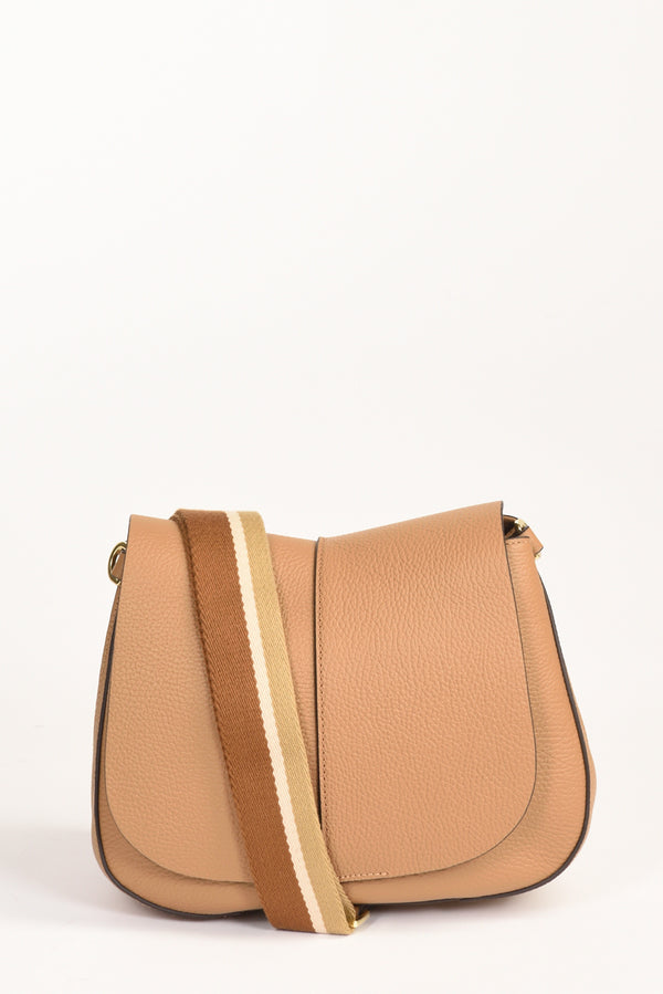 Gianni Chiarini Borsa Helena Round Beige Cammello Donna