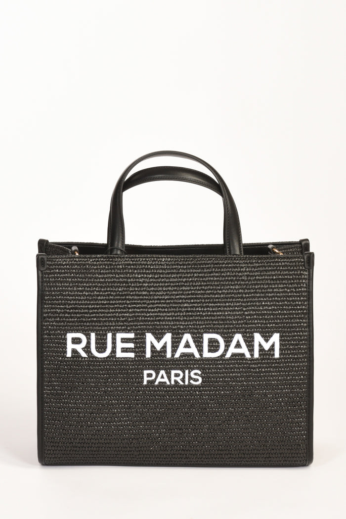 Rue Madam Paris Borsa Summer Tote Nero Donna - 1