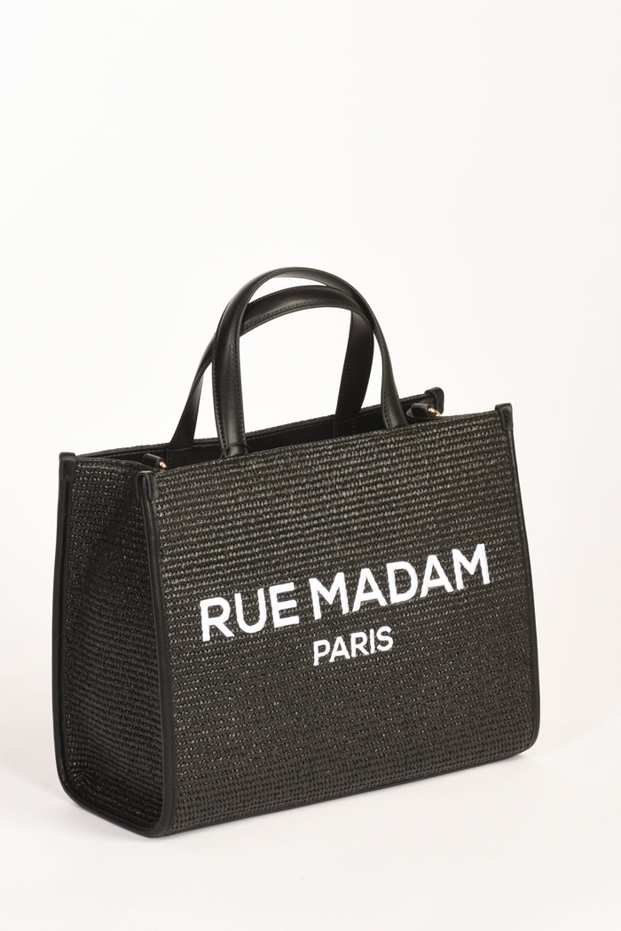 Rue Madam Paris Borsa Summer Tote Nero Donna - 3