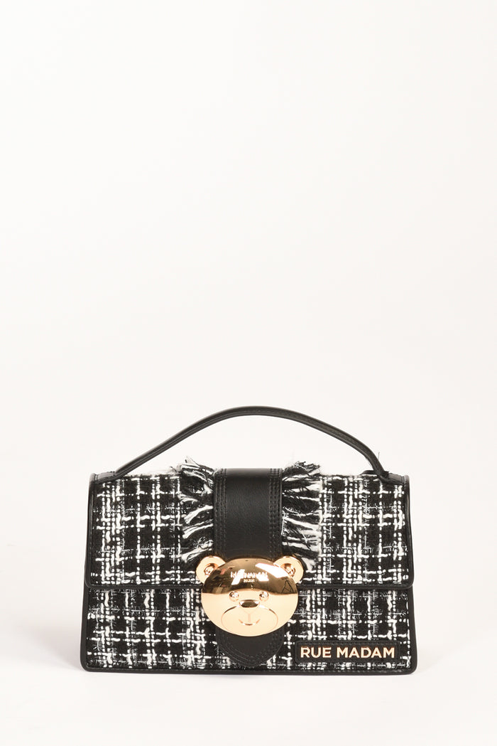 Rue Madam Paris Borsa Teddy Nero Donna - 1