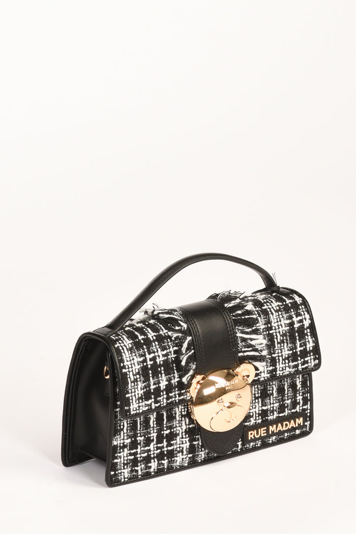 Rue Madam Paris Borsa Teddy Nero Donna - 3