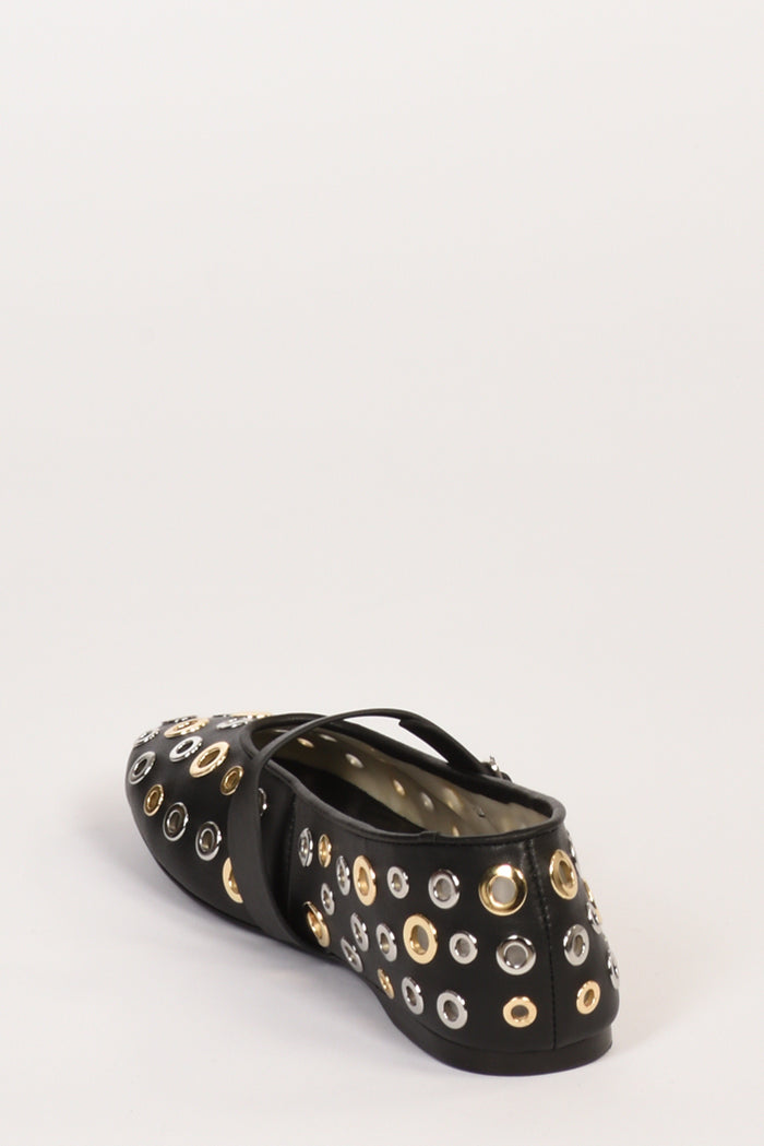 Steve Madden Scarpa Rejoice S Nero/oro/argento Donna - 4