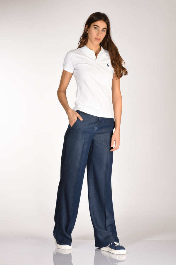 Kiltie Pantalone Andrea Blu Donna-2