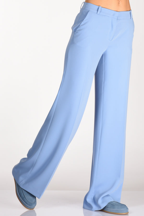 Kiltie Pantalone Andrea Azzurro Donna