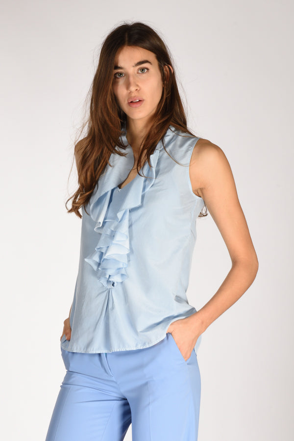 Kiltie Camicia Yvette Azzurro Donna