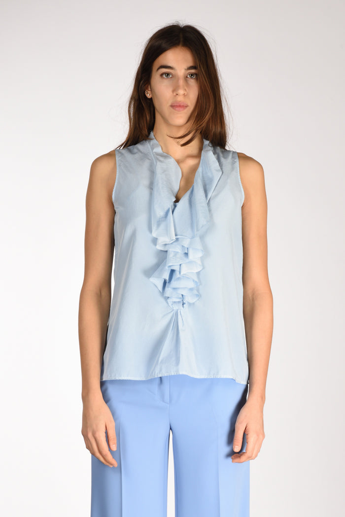 Kiltie Camicia Yvette Azzurro Donna - 2