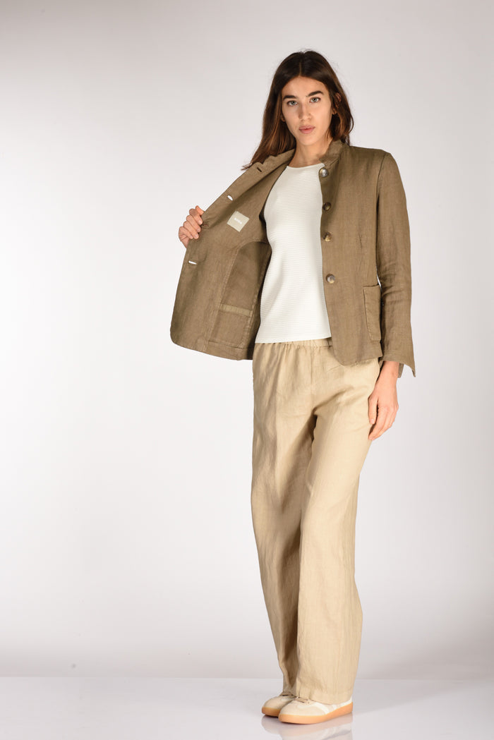 Kiltie Giacca Ginevra Beige Scuro Donna - 6