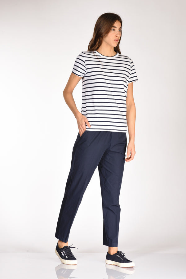 Kiltie Pantalone George Blu Scuro Donna-2