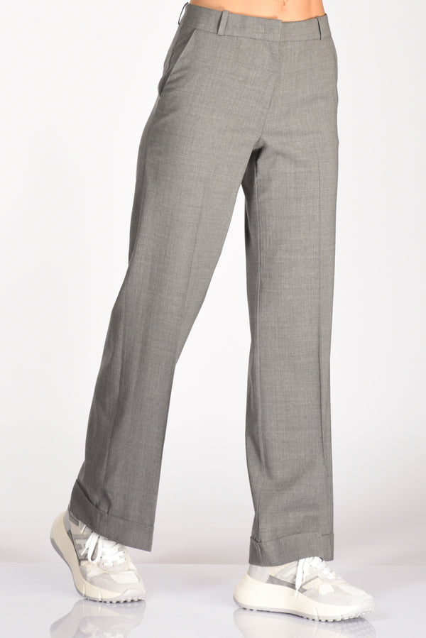 Kiltie Pantalone Andrew Grigio Donna