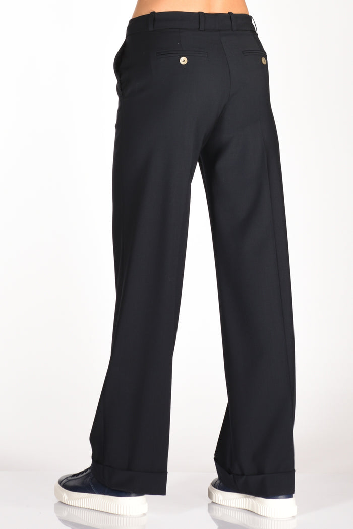 Kiltie Pantalone Andrew Blu Donna - 6