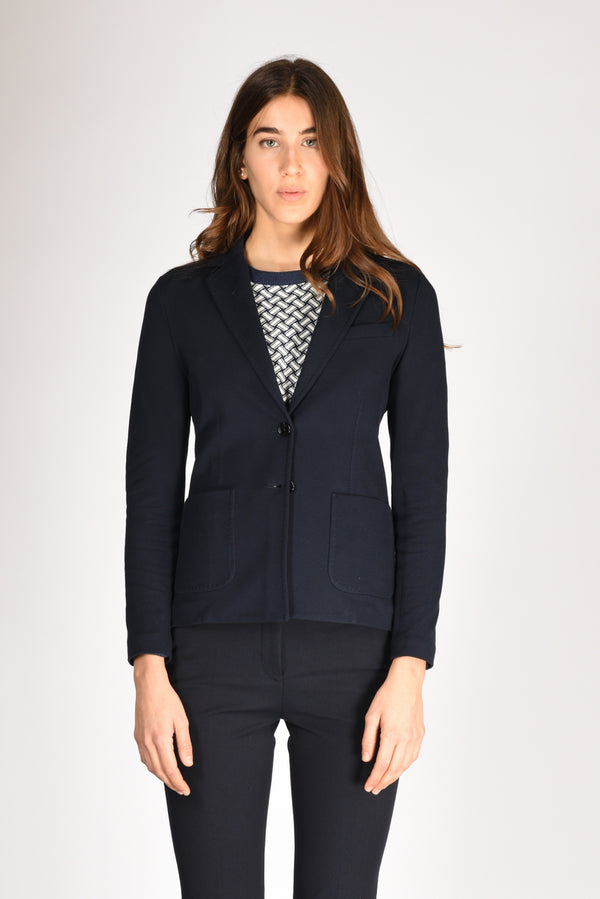 Circolo 1901 Blazer Monopetto Blu Navy Donna-2