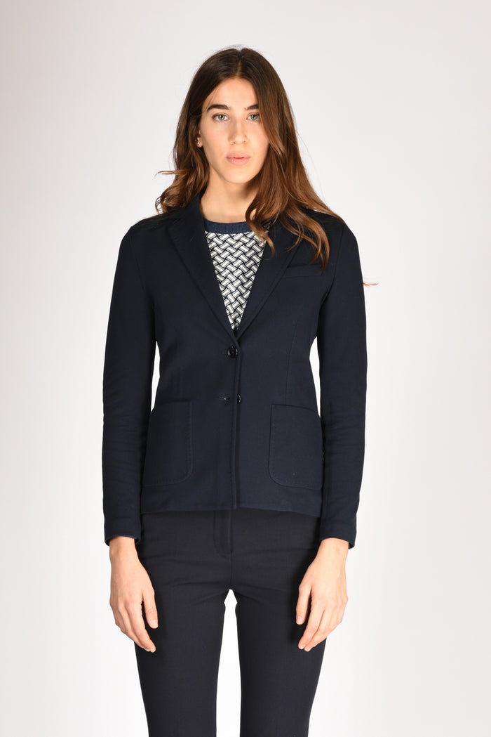 Circolo 1901 Blazer Monopetto Blu Navy Donna - 2