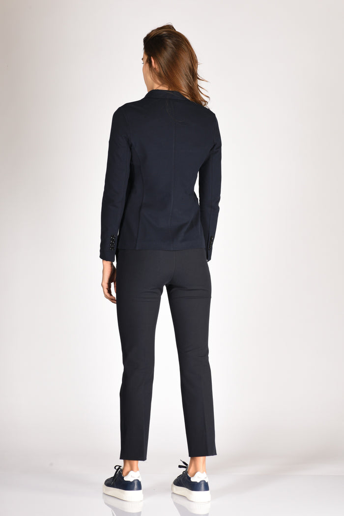 Circolo 1901 Blazer Monopetto Blu Navy Donna - 5