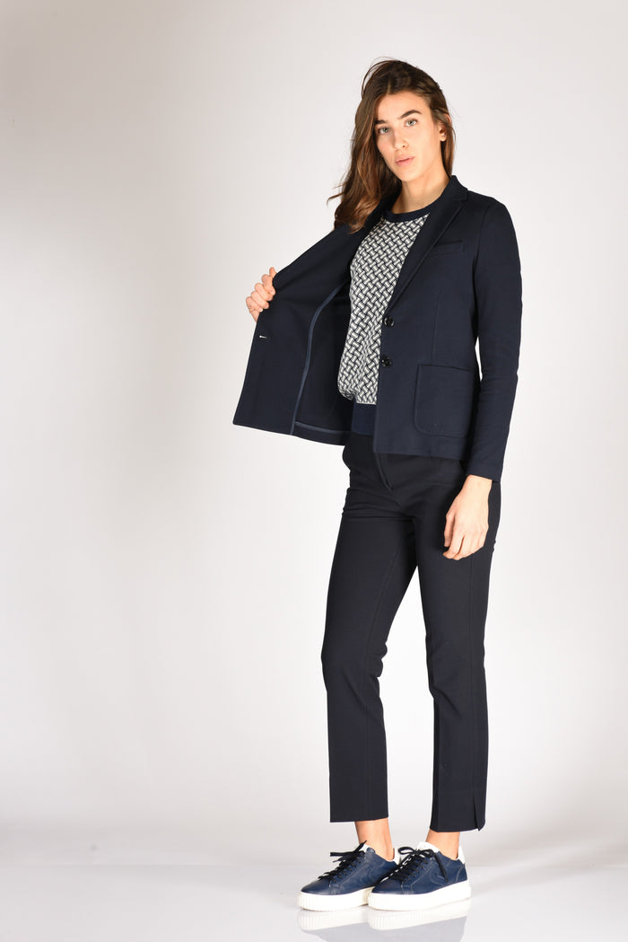 Circolo 1901 Blazer Monopetto Blu Navy Donna - 6