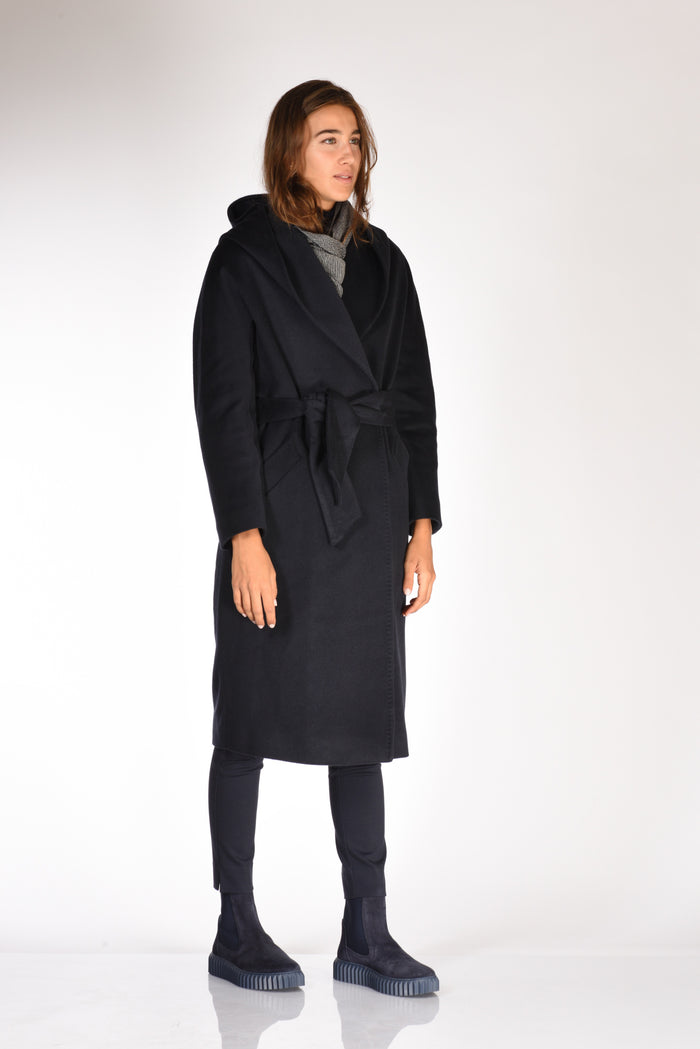 Five Cappotto Blu Donna - 3