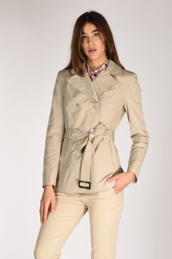 Five Trench Corto Beige Donna