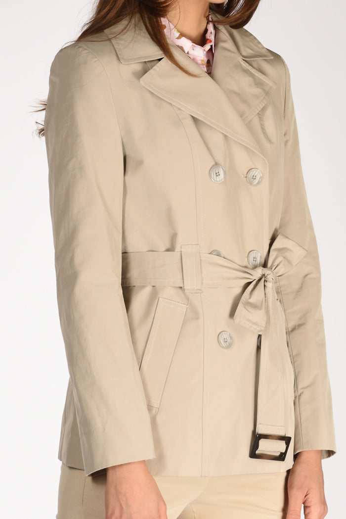 Five Trench Corto Beige Donna - 3