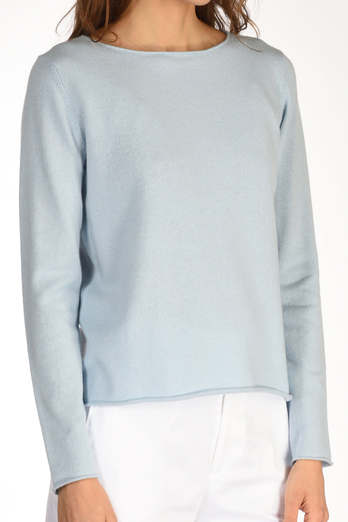 Allude Maglia Azzurro Donna - 3