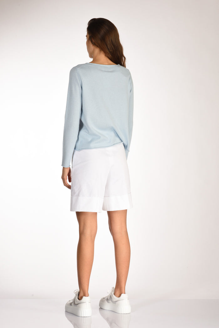 Allude Maglia Azzurro Donna - 5