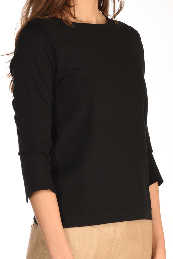 Allude Maglia Nero Donna - 3