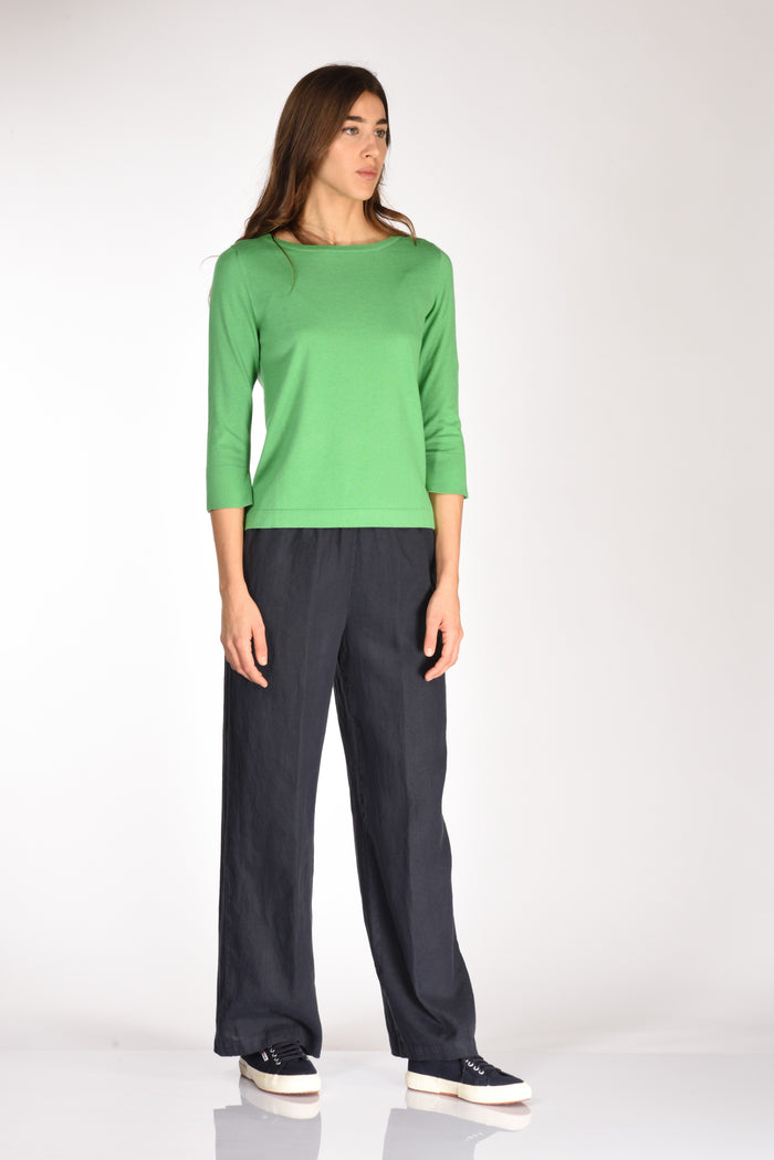 Allude Maglia Verde Donna - 4