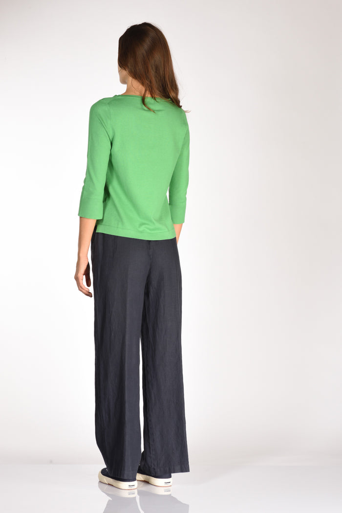 Allude Maglia Verde Donna - 5