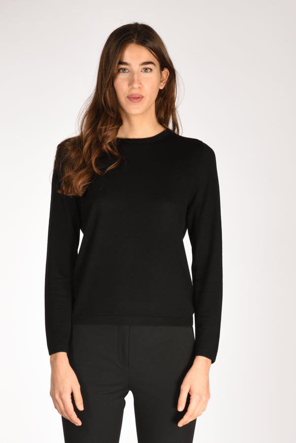 Allude Maglia Nero Donna-2