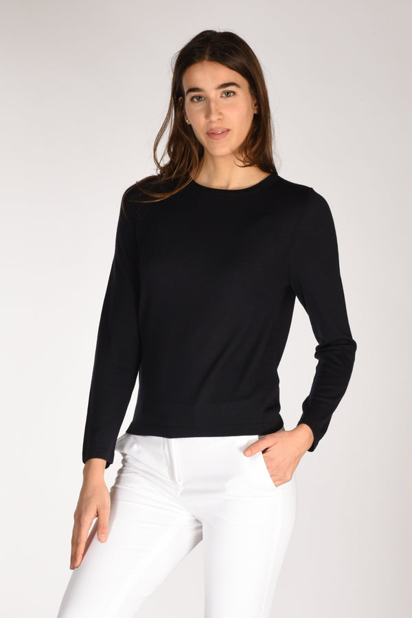 Allude Maglia Blu Donna