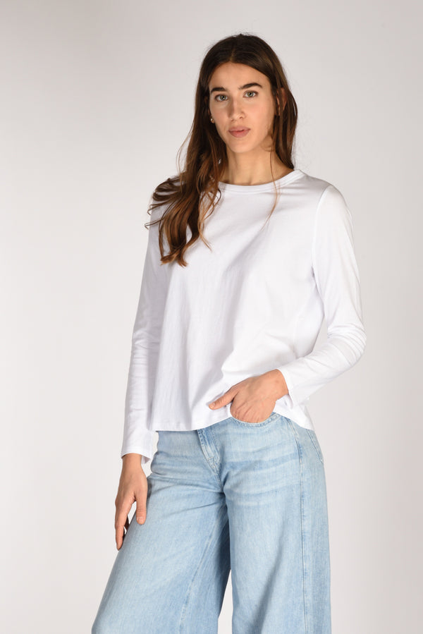 Allude Tshirt Bianco Donna