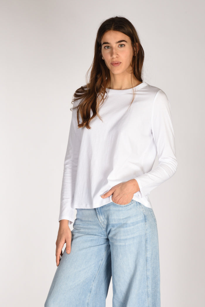 Allude Tshirt Bianco Donna - 1