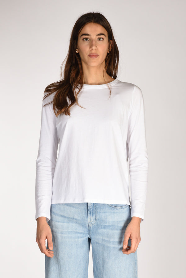 Allude Tshirt Bianco Donna-2