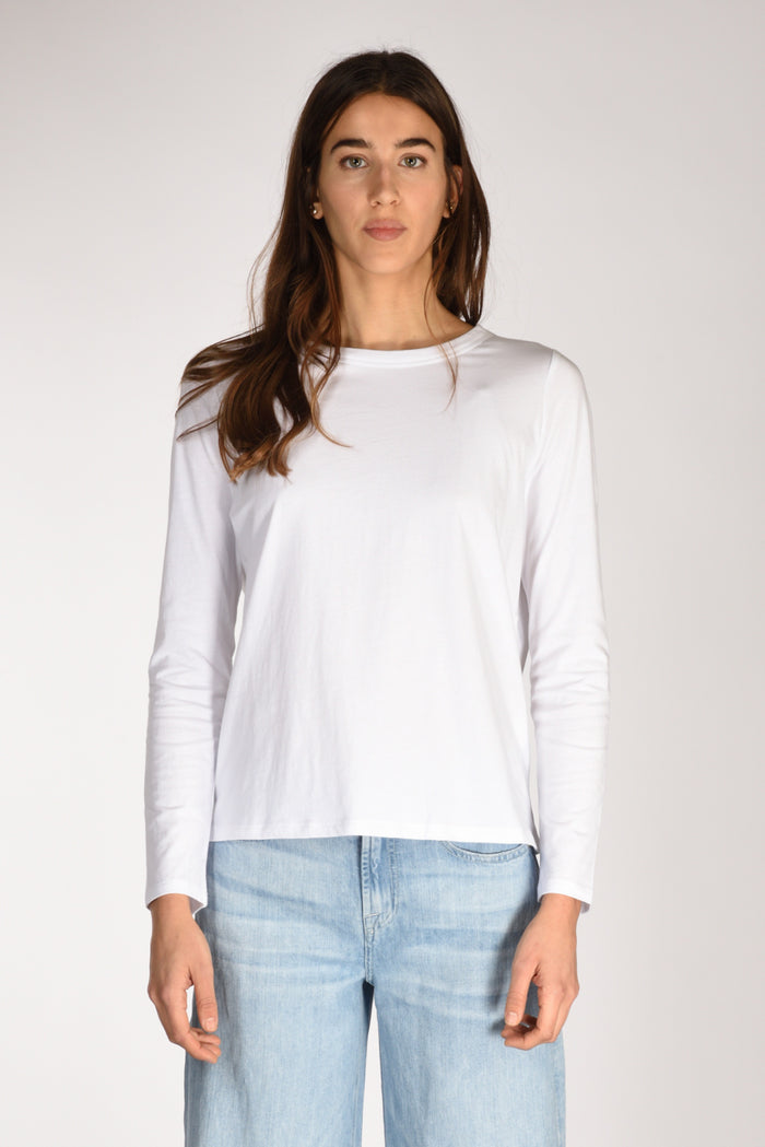 Allude Tshirt Bianco Donna - 2