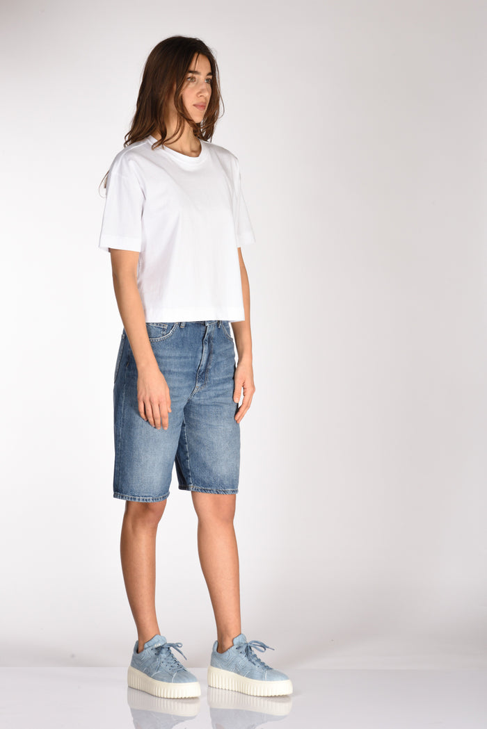 Allude Tshirt Bianco Donna - 3