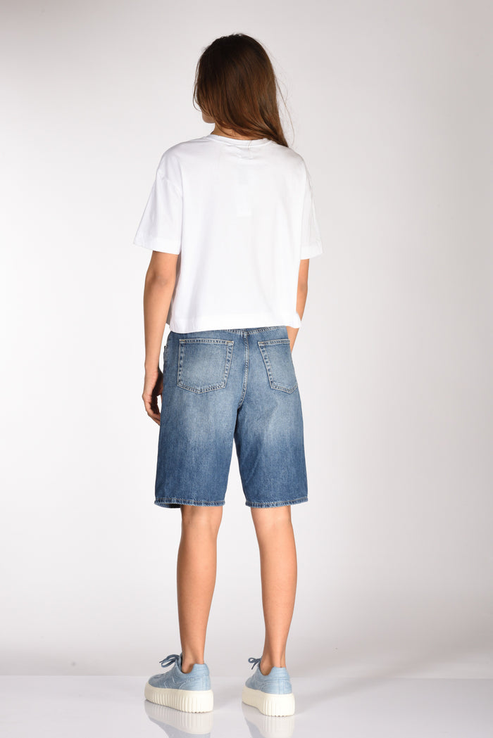 Allude Tshirt Bianco Donna - 5