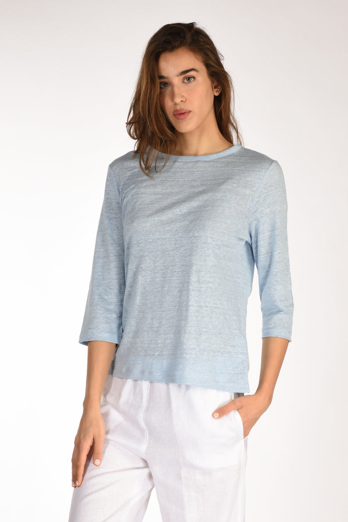 Allude Maglia Azzurro Donna - 1