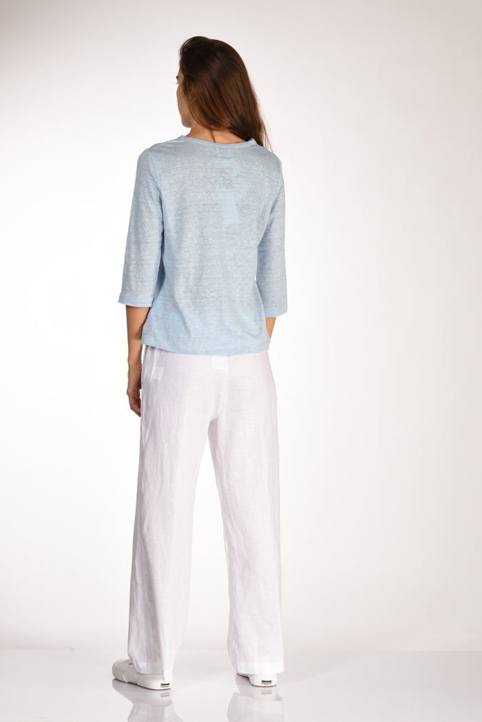 Allude Maglia Azzurro Donna - 5