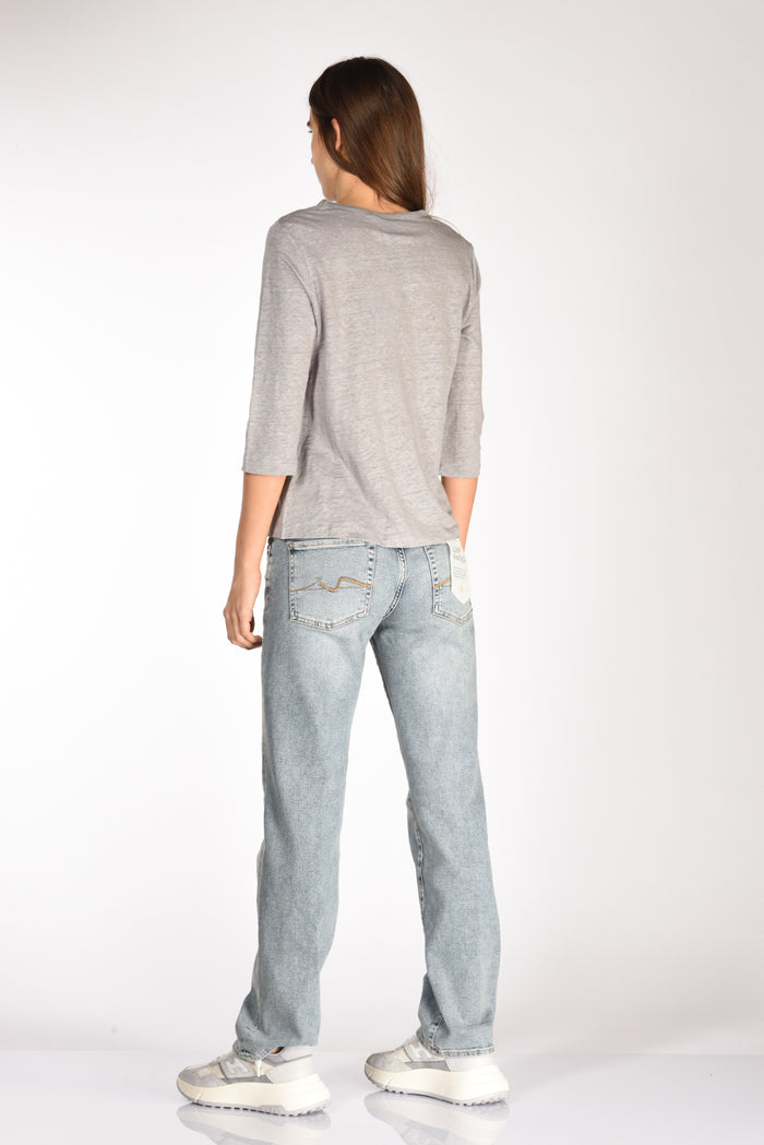 Allude Maglia Grigio Donna - 5