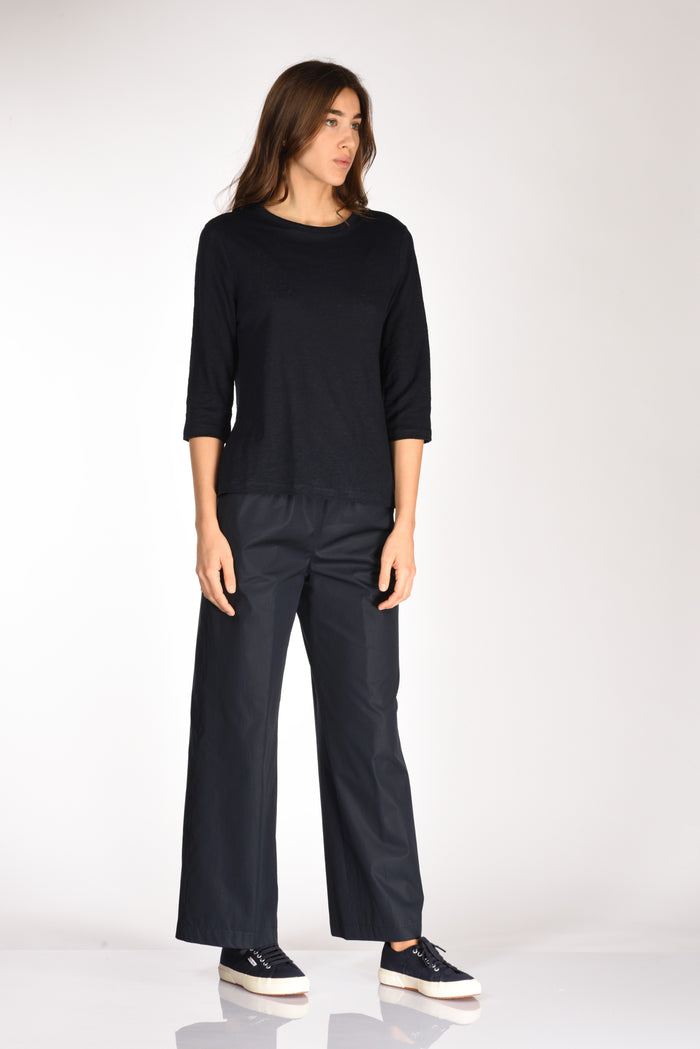 Allude Maglia Blu Donna - 4