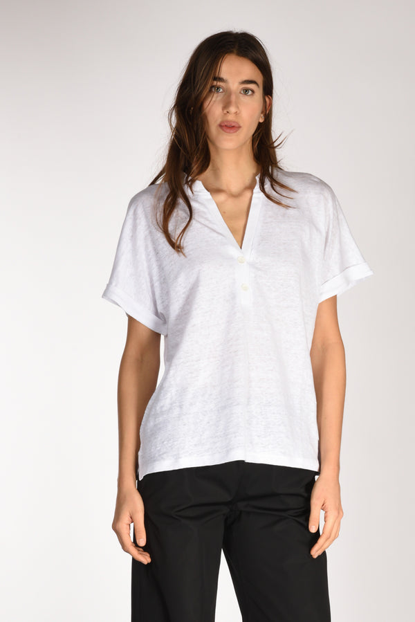 Allude Maglia Bianco Naturale Donna