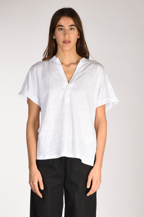 Allude Maglia Bianco Naturale Donna-2