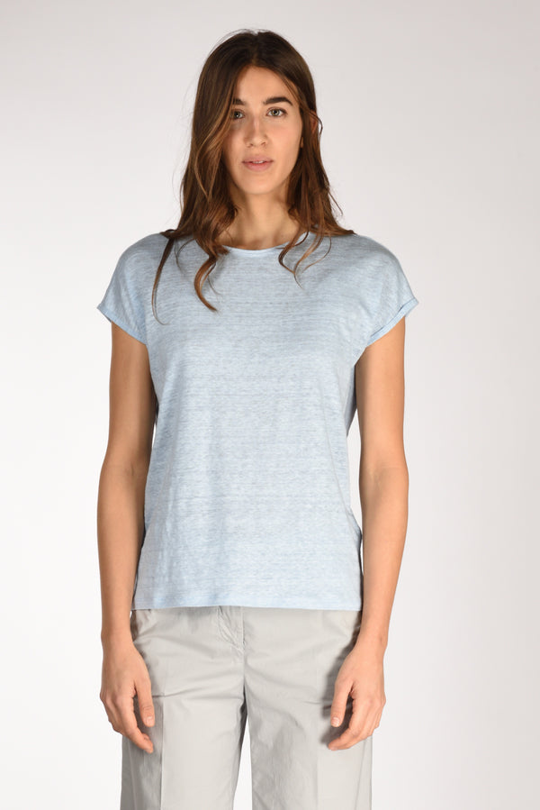 Allude Maglia Azzurro Donna-2